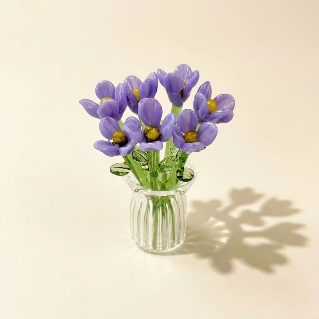 Mini Glass Flowers